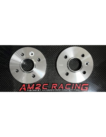 PAIRE ELARGISSEURS DE VOIES ALU 16MM 4X98 ALFA ROMEO/FIAT