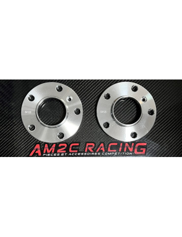 PAIRE ELARGISSEURS DE VOIES ALU 12MM 5X120 BMW E36/E46/Z3