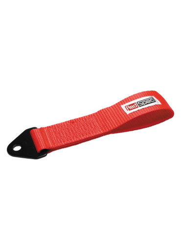 SANGLE DE REMORQUAGE SOUPLE REDSPEC ROUGE