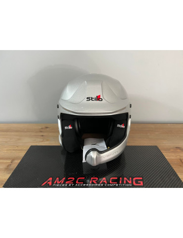 CASQUE STILO VENTI WRC RALLYE COMPOSITE GRIS ARGENT